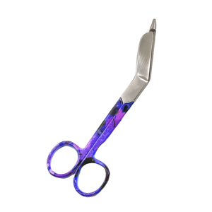 ชุดเครื่องมือผ่าตัดแบบใช้มือ 4 ชิ้น คุณภาพเยี่ยม กรรไกรผ่าตัดแบบ Lister ขนาด 5.5 นิ้ว สีขาว ม่วง ดำ เคลือบกระดาษ - Product Image 3