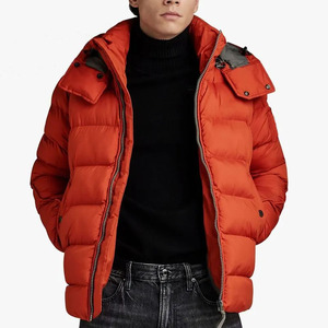 Chaqueta Acolchada para Hombre con Capucha, Estilo Vintage, Brillante, con Relleno de Fibra de Poliéster, Ecológica, Opciones de Logotipo Personalizado - Venta al Por Mayor - Product Image 2