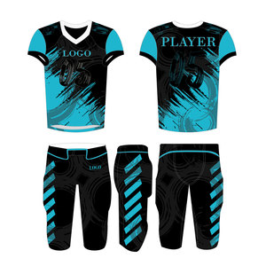 Uniforme de football américain 2025 de meilleure qualité à vendre Uniforme de football américain 100% en polyester - Product Image 2