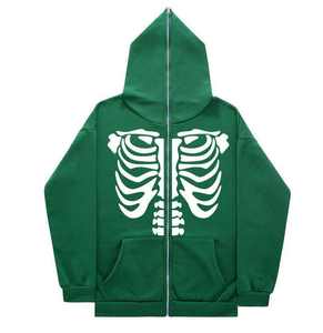 Sudadera con capucha lavada con ácido de alta calidad para hombre, elegante diseño de ropa de calle para invierno - Product Image 4