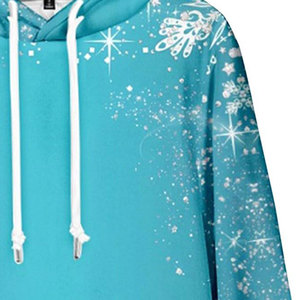 Pull personnalisé à imprimé de Noël d'hiver, sweat-shirts mignons pour les amoureux, sweat-shirt du Nouvel An, 2 pièces, 100% coton, fabriqué au Pakistan - Product Image 6