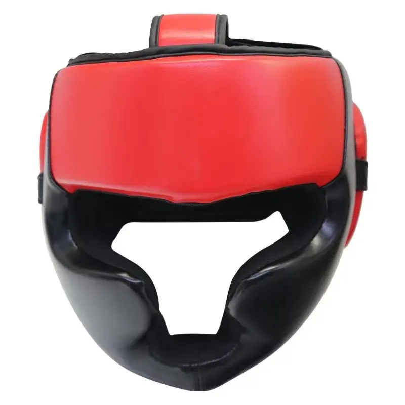 Pelindung Kepala Latihan Tinju Pelindung Kepala Seni Bela Diri Kick Sparring Helm Gear Pelindung Kepala Wajah