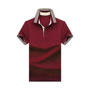 Camiseta Polo de Estilo Limpio, Tela de Algodón Ligera, Opción de Moda Casual Elegante, Camiseta Polo - Product Image 1
