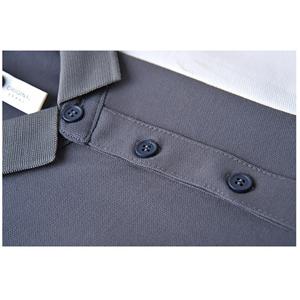 Wholesale 100% Cotton Plain Casual Golf Polo Shirt <b>for</b> Men Custom Logo Block Print Short Sleeve <b>Knitted</b> Fabric Formal Style - Product Image 4