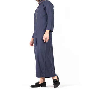Premium Emirati Thobe Sage Luxury Kandura Ropa árabe tradicional Elegante para hombre Jubba Suave y transpirable Moderno Islámico - Product Image 5