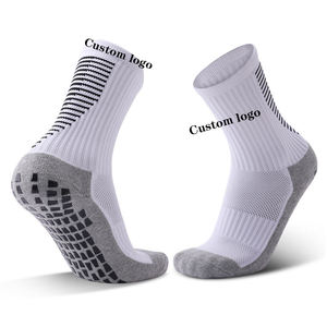 Wholesale Custom Logo Grip Non-Slip Customized Colored Outdoor Soccer <b>Socks</b> Football Sports <b>Socks</b> - Product Image 6