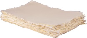 Deckle Edge Paper Antiguo Vintage Hecho a mano Papel rasgado a mano para invitaciones - Product Image 3