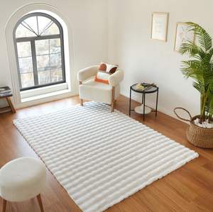 NOUVEAU Tapis Goldenmoon en polyester, fabriqué à la machine, style Kilim turc et persan, réversible, antidérapant, épais, à poils ras, résistant aux taches - Product Image 4