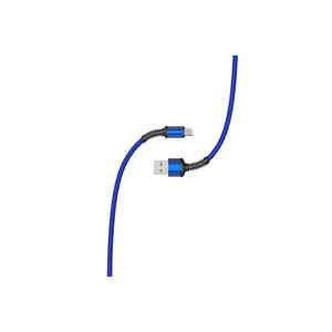 Cable de carga y sincronización de datos micro-USB con rotación de 180 grados, 1 m, azul-Netzy LS64 - Product Image 6