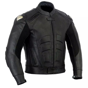 Chaquetas de Motociclista de Cuero para Hombre y Mujer, Resistentes al Viento, para Invierno, Manga Larga, para Carreras, Motociclismo al Aire Libre - Product Image 1