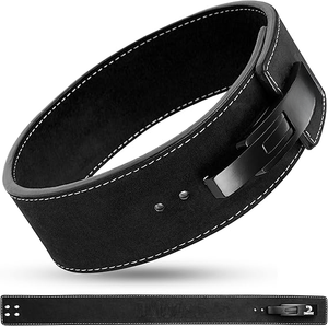 2025 สินค้าขายดี ห่วงรัดแผ่นน้ำหนักแบบปรับได้ หนังวัวแท้ เหล็กกล้า สำหรับยกน้ำหนัก เพาะกาย ใช้ในยิม-แบบลำลอง ทนทาน น้ำหนักเบา - Product Image 5