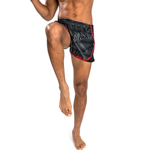 Pantalones cortos de agarre BJJ Fight MMA para hombres con estilo para adultos, ropa de artes marciales con aberturas, impresa por sublimación personalizada al por mayor - Product Image 4