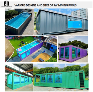 Container Marittimo in Acciaio da 20ft 40ft Popolare negli USA con Finestra in Vetro, Design Industriale, per Uso Commerciale, Durevole e Competitivo - Product Image 5