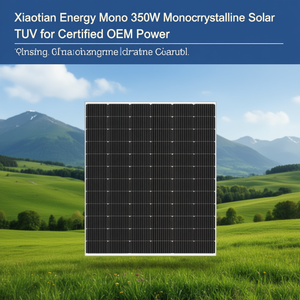 Panneau solaire monocristallin Xiaotian Energy Mono 350W certifié TUV pour OEM - Product Image 3