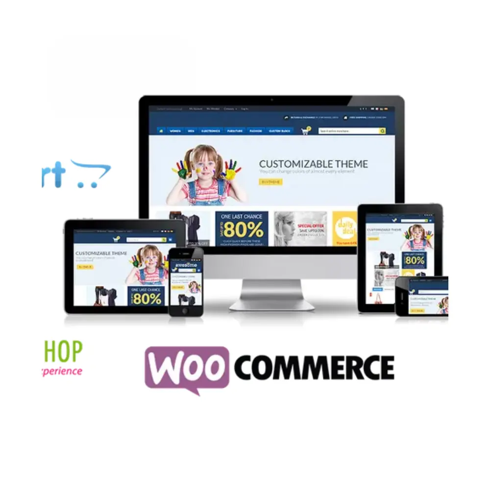Woo Commerce Website Business Launch Grafische Seo Ontwerp Oorsprong Sociale Digitale Kwaliteit Campagne Topaz Crafting Service Product