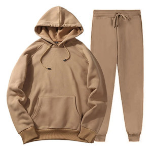 ชุดวอร์มสำหรับผู้ชายชุดวอร์มสีดำแบบสวมหัวมีซิปเต็มชุดวอร์ม2ชิ้นสำหรับเล่นกีฬาวิ่งจ๊อกกิ้ง - Product Image 5