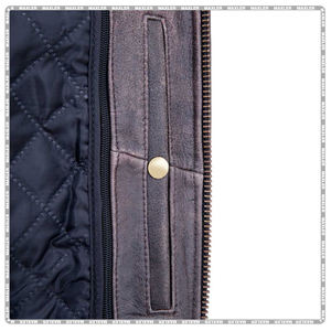 Chaqueta de moto de cuero para Mujer | Chaqueta de motorista aprobada por CE | Chaqueta de montar duradera para todas las estaciones - Product Image 6