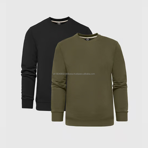 Increíble diseño Fitness tela sudadera ropa deportiva básica algodón mezclado transpirable calidad sudadera para hombres - Product Image 4