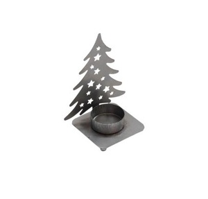 Portavelas de Metal Negro de Alta Calidad, Farol Votivo Navideño para Decoración de Mesa del Hogar, Venta al por Mayor - Product Image 6