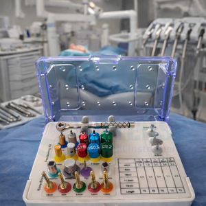 Kit de positionnement d'implants dentaires professionnel avec dilatateur osseux et lames de scie 6 tailles Grande offre Prix d'usine Instruments chirurgicaux - Product Image 1