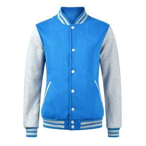 Veste universitaire pour femmes sur mesure, différentes tailles, couleurs, col montant, meilleure qualité pour l'automne, le printemps, la conception de logo incluse - Product Image 1