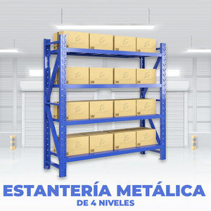 Scaffale in Metallo Resistente Assemblabile Tipo Verticale per Uso Domestico o Commerciale - Product Image 6