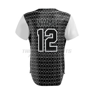 Uniforme de baseball personnalisé avec matériau respirant et anti-humidité, haute qualité, unisexe, pour équipe adulte - Product Image 2