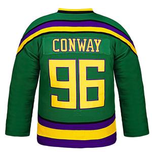 Camiseta de entrenamiento de hockey sobre hielo unisex, OEM equipo personalizado, ropa deportiva sublimada, excelentes técnicas de impresión, equipo de entrenamiento de gran venta - Product Image 2