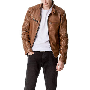 Customized Design 2025 <b>Leather</b> <b>Jacket</b> Manufacturers From Sialkot Pakistan /fashion <b>Leather</b> <b>Jackets</b> for Men With <b>Real</b> <b>Leather</b> - Product Image 1