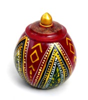 Boîte de rangement ovale en pierre sculptée en forme de feuille, ustensiles de cuisine, vaisselle, mariage, mise en conserve, préservation de la fraîcheur, bouchon à vis moderne, carton