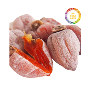 Rodajas de Caqui Seco Gourmet, Color Dorado, Textura Masticable, Fruta de Lujo para Distribuidores Globales y Mercados Minoristas - Product Image 1