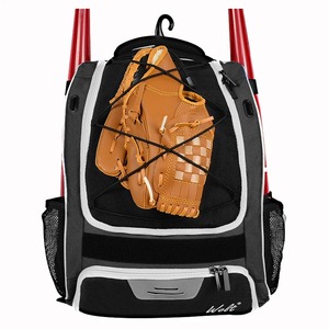Bolsa de Béisbol Juvenil-Mochila de murciélago para béisbol, equipo y equipo de béisbol T-Ball y softball, soporte para bate y guante, comparación principal grande - Product Image 5