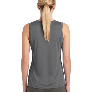 Women's Sleeveless Tank <b>Top</b> Casual T Shirt Breathable Sportswear Gym Fitness Workout Training Clothing - Product Image 3
