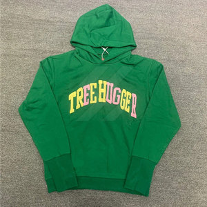 Sudaderas con capucha de impresión de soplo cómodas de color sólido Diseño personalizado Uso al aire libre Sudaderas con capucha de impresión de soplo básicas - Product Image 2