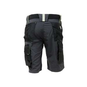 Pantalones Cortos Cargo para Hombre en Tela de Mercurio, Color Gris Asfalto/Verde, 1, 2 Uds. - Product Image 4