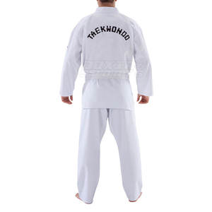 Uniforme de Taekwondo de haute qualité avec coutures renforcées pour l'entraînement quotidien Tissu respirant uniforme de Taekwondo avec logo personnalisé - Product Image 4