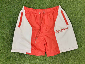 Ensemble de survêtement coupe-vent personnalisé 100% polyester de haute qualité pour hommes en nylon respirant coupe décontractée été court design tricoté - Product Image 3