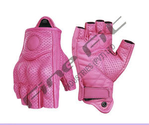 Gants de moto unisexes respirants avec logo personnalisé élégant, protection complète des doigts, en cuir véritable, pour la course moto et la sécurité - Product Image 4
