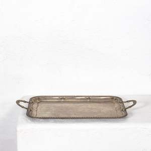 Merveilleux plateau de vaisselle de table design en acier inoxydable de haute qualité avec poignées plateau pour plateau de table de mariage - Product Image 6