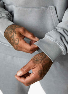 <b>Men's</b> Casual Long Sleeve Winter Sweatshirt Fashion Hooded <b>Pullover</b> with Pocket OEM Service - Product Image 6