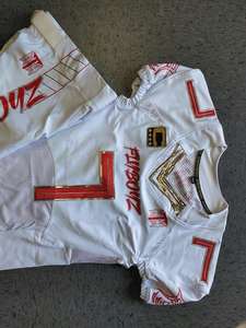 Uniformes de Club Escolar de entrenamiento con camiseta de fútbol con logotipo personalizado al por mayor y uniformes de fútbol americano sublimados personalizados para hombres - Product Image 3