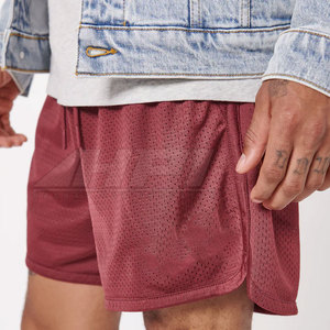 Pantalones Cortos Deportivos de Malla para Hombre, de Secado Rápido, para Gimnasio, Entrenamiento, Fitness, Pantalones Cortos Casuales de Malla para Hombre - Product Image 3