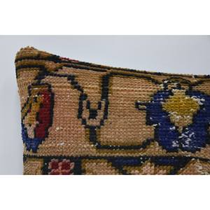 Multicolor Bohemian Kilim <b>Bolster</b> <b>Pillow</b> 12x24 Inch Luxury Wool Cushion Woven Vintage Print Rectangle Non-Slip Eco-Friendly - Product Image 2