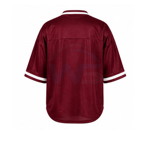 Vêtements de sport décontractés à manches courtes, respirants et légers, pour l'entraînement et les activités de plein air, hauts de football grande taille - Product Image 2