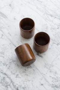Cuenco y taza de madera Premium: perfecto para servir y vivir de forma sostenible - Product Image 5