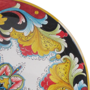 Made in Italy High Quality Handmade Italian Fine Pottery <b>Plate</b> <b>for</b> Home <b>Decoration</b> Geometric Design Ceramic Dish - Product Image 4