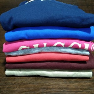Top qualité solide goutte épaule 180gsm coton Polyester T-shirt personnalisé à manches courtes durable corps ajusté T-shirt unisexe - Product Image 6