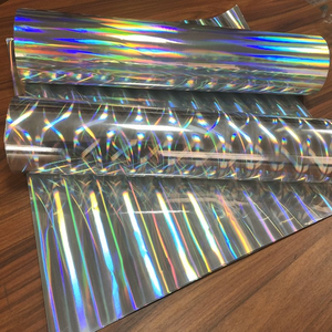<b>Metalized</b> Polyester Film <b>Metallized</b> Film Roll Holographic BOPP PET Holographic Lamination Film from India - Product Image 3