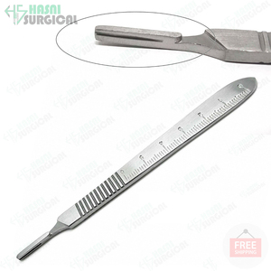 Venta al por mayor OEM personalizado nuevo artículo bisturí mango cuchillo conjunto diferentes tamaños cuchillas mango quirúrgico de acero inoxidable CEISO - Product Image 2