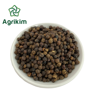 พริกไทยดำแห้งคุณภาพสูง 5 มม. 500 กรัม MC 550 ได้รับการรับรองจาก MC ASTA ยี่ห้อ Agrikim บินห์ปูอค ราคาดีที่สุด +84399521266 คุณเมีย - Product Image 1